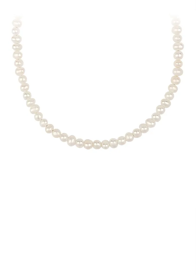 Earrings Pyrrha Ivory Pearl Choker