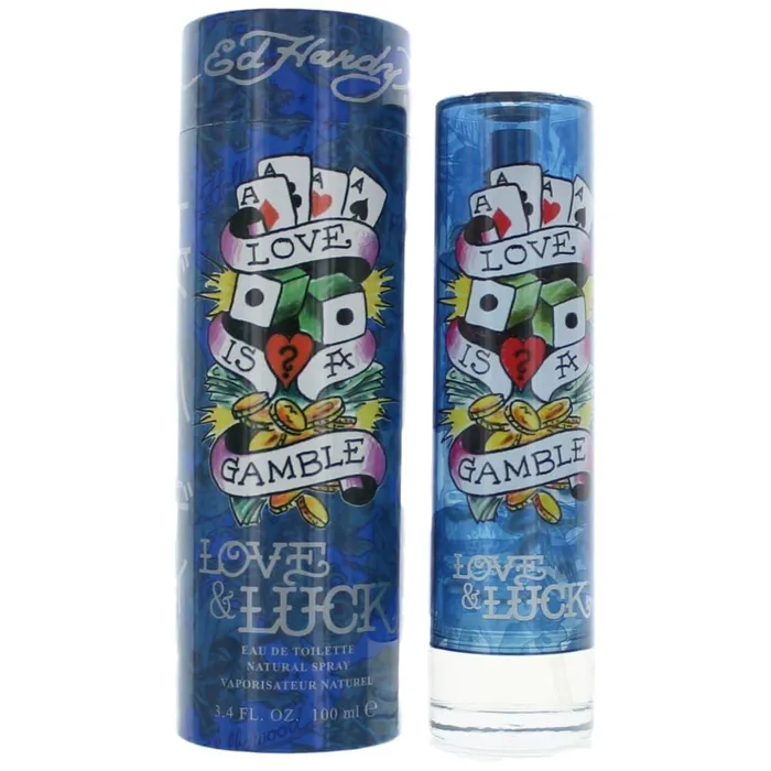 Ed Hardy Love Luck by Christian Audigier 34 oz Eau De Toilette Spray for Men Christian Audigier Earrings Ed Hardy Love Luck by Christian Audigier 34 oz Eau De Toilette Spray for Men Christian Audigier Earrings