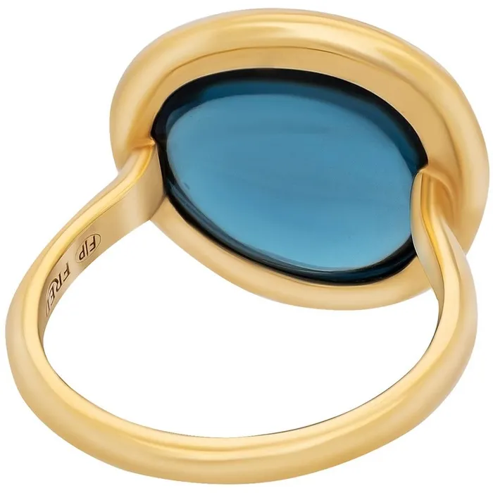 Fred of Paris Fred of Paris Womens Ring Belles Rives Chrysoprase Gem Size 375 4B0811046 Rings