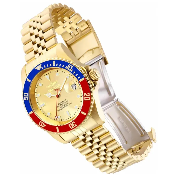 Invicta Bracelets Invicta Mens Automatic Watch Pro Diver Gold Tone Dial Bracelet 29183 Invicta Bracelets Invicta Mens Automatic Watch Pro Diver Gold Tone Dial Bracelet 29183