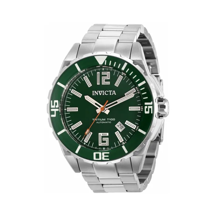 Invicta Bracelets Invicta Mens Automatic Watch Pro Diver Green Dial Silver Steel Bracelet 39415 Invicta Bracelets Invicta Mens Automatic Watch Pro Diver Green Dial Silver Steel Bracelet 39415