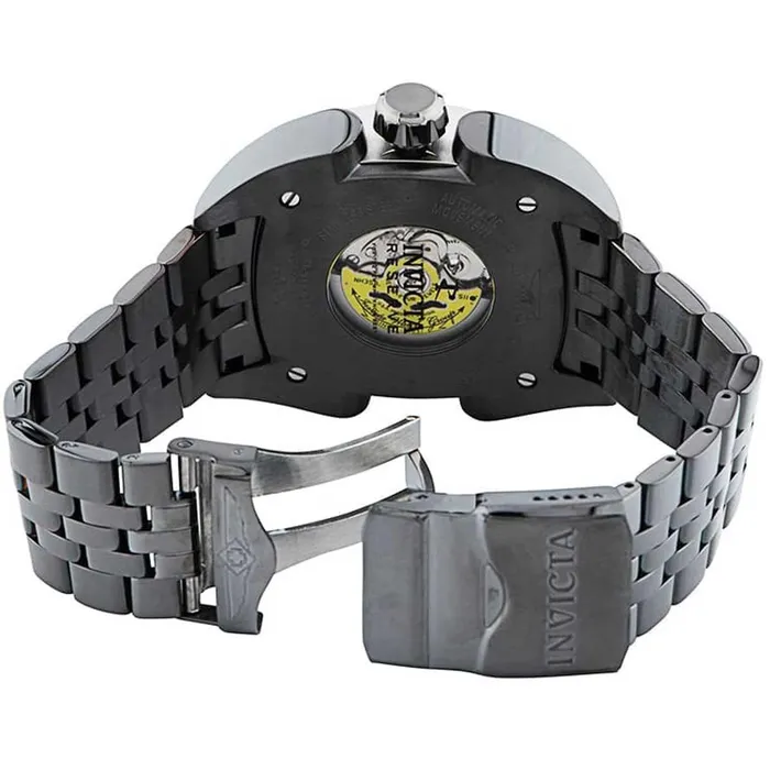 Invicta Bracelets Invicta Mens Automatic Watch Reserve Black Dial Gunmetal Bracelet 32067 Invicta Bracelets Invicta Mens Automatic Watch Reserve Black Dial Gunmetal Bracelet 32067