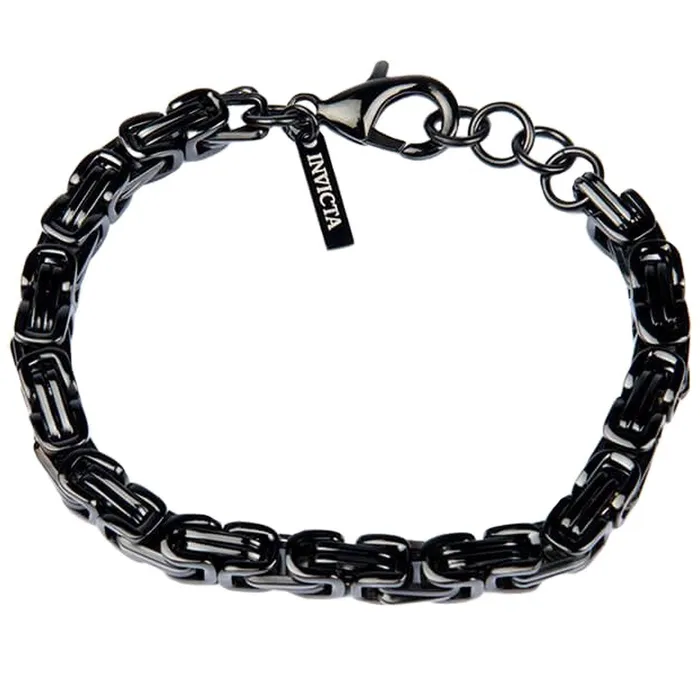 Invicta Bracelets Invicta Mens Bracelet Elements Lobster Claw Clasp Black Stainless Steel 33978 Invicta Bracelets Invicta Mens Bracelet Elements Lobster Claw Clasp Black Stainless Steel 33978