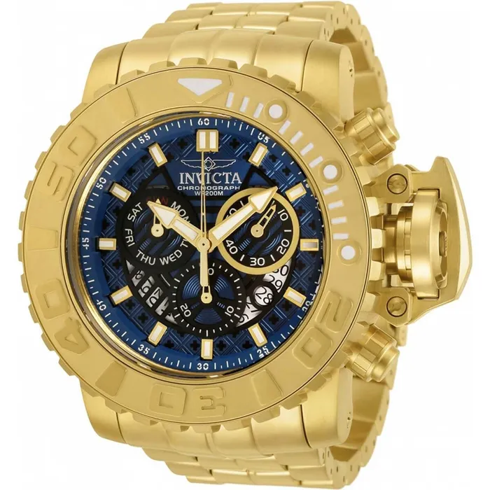 Invicta Bracelets Invicta Mens Chrono Watch Sea Hunter Blue Dial SS Bracelet Rotating Bezel 30911 Invicta Bracelets Invicta Mens Chrono Watch Sea Hunter Blue Dial SS Bracelet Rotating Bezel 30911