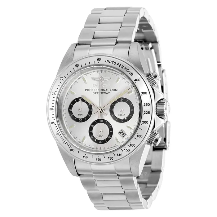 Invicta Bracelets Invicta Mens Chrono Watch Speedway Silver Tone Stainless Steel Bracelet 37167 Invicta Bracelets Invicta Mens Chrono Watch Speedway Silver Tone Stainless Steel Bracelet 37167