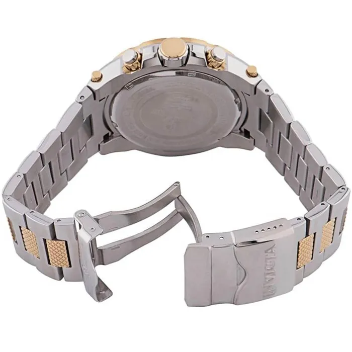 Invicta Bracelets Invicta Mens Chronograph Watch Specialty Gold and Silver Dial Bracelet 34228 Invicta Bracelets Invicta Mens Chronograph Watch Specialty Gold and Silver Dial Bracelet 34228