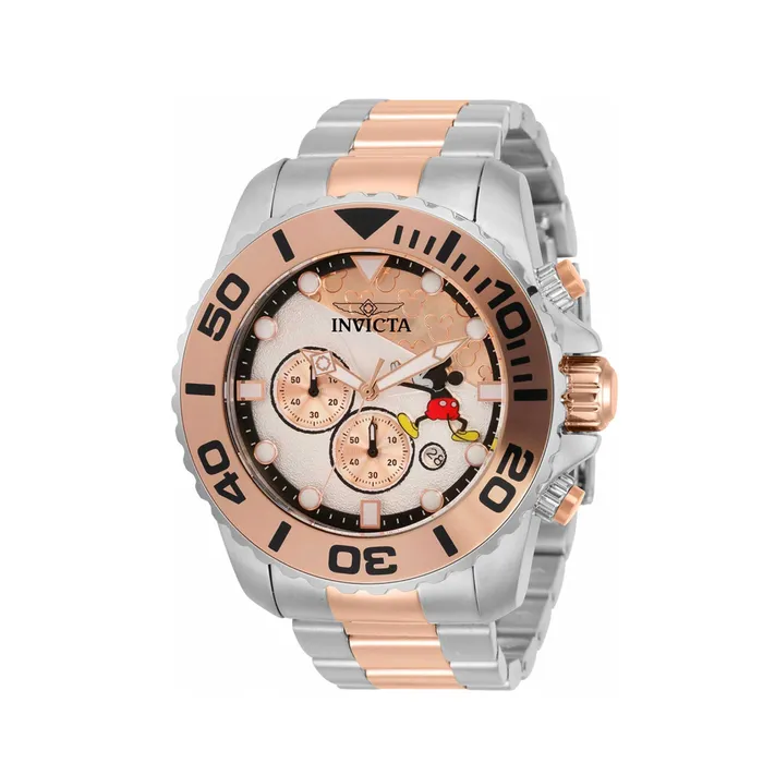 Invicta Bracelets Invicta Mens Watch Disney Mickey Mouse Quartz Chrono Two Tone Bracelet 32446 Invicta Bracelets Invicta Mens Watch Disney Mickey Mouse Quartz Chrono Two Tone Bracelet 32446