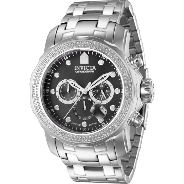 Invicta Bracelets Invicta Mens Watch Pro Diver Quartz Chrono Black Dial Silver Tone Bracelet 37986 Invicta Bracelets Invicta Mens Watch Pro Diver Quartz Chrono Black Dial Silver Tone Bracelet 37986