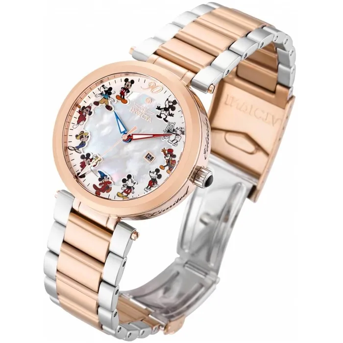 Invicta Bracelets Invicta Womens Quartz Watch Disney MOP Dial Stainless Steel Bracelet 30836 Invicta Bracelets Invicta Womens Quartz Watch Disney MOP Dial Stainless Steel Bracelet 30836