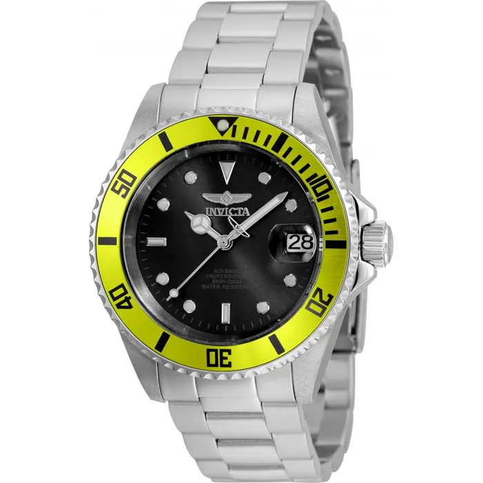 Invicta Mens Automatic Watch Pro Diver Black Dial Stainless Steel Bracelet 35842 Invicta Bracelets Invicta Mens Automatic Watch Pro Diver Black Dial Stainless Steel Bracelet 35842 Invicta Bracelets