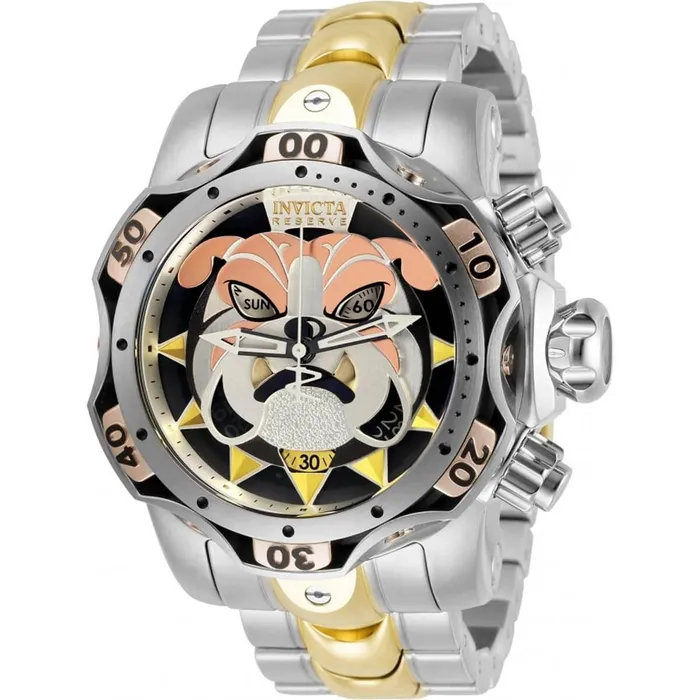 Invicta Mens Chronograph Watch Reserve Venom Two Tone Bracelet 30343 Invicta Bracelets Invicta Mens Chronograph Watch Reserve Venom Two Tone Bracelet 30343 Invicta Bracelets