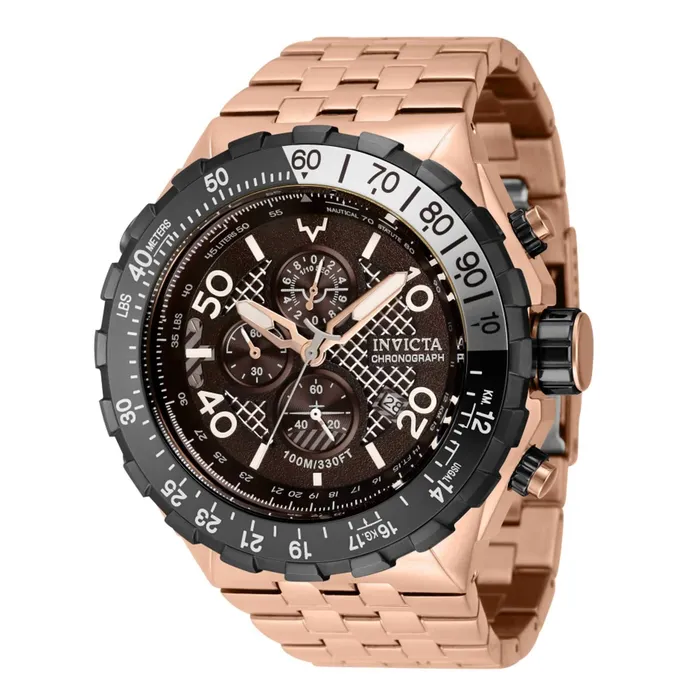 Invicta Mens Watch Aviator Chrono Dark Red Dial Stainless Steel Bracelet 40134 Invicta Bracelets Invicta Mens Watch Aviator Chrono Dark Red Dial Stainless Steel Bracelet 40134 Invicta Bracelets