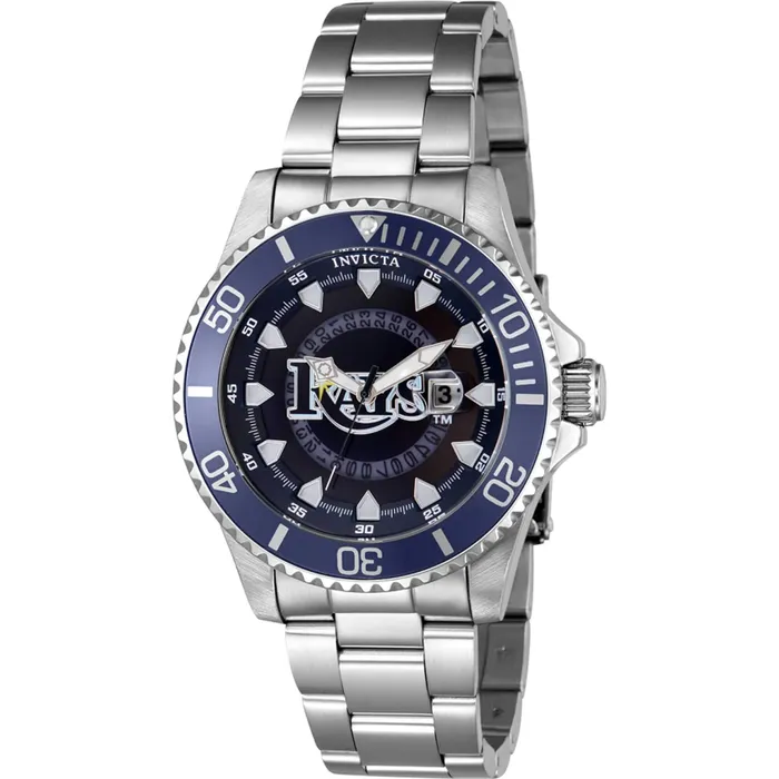 Invicta Mens Watch MLB Tampa Bay Rays Rotating Bezel Silver Steel Bracelet 43480 Invicta Bracelets Invicta Mens Watch MLB Tampa Bay Rays Rotating Bezel Silver Steel Bracelet 43480 Invicta Bracelets