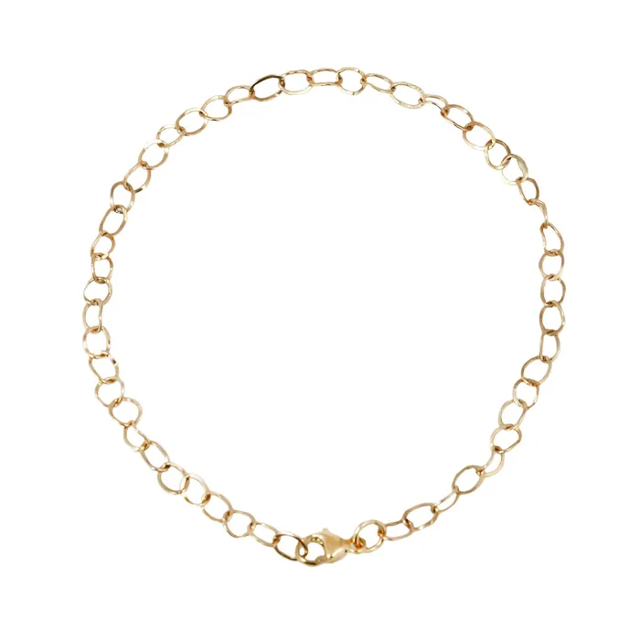 LI Small Forged Gold Link Bracelet Ellis Mhairi Cameron Bracelets
