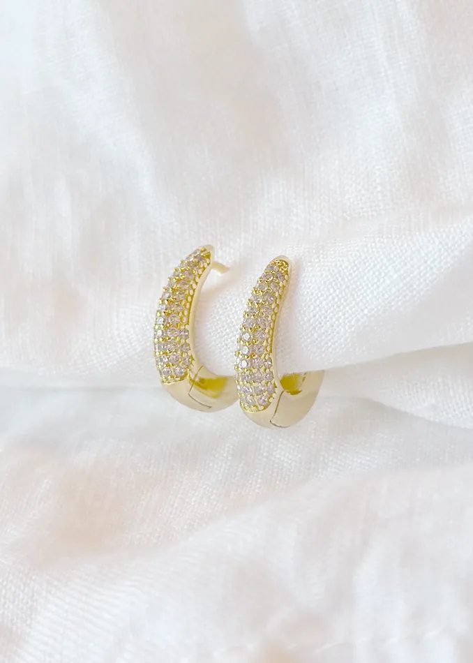 Lucky Pav Hoop Bella Wren Jewelry Earrings