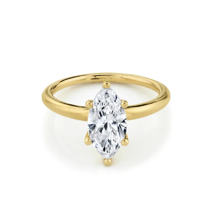 Marrow Fine Rings The Maeve Marquise Engagement Ring