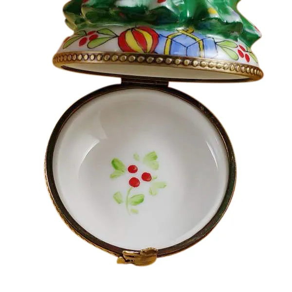 Necklaces Rochard Limoges Rochard Christmas Tree with Star Limoges Box