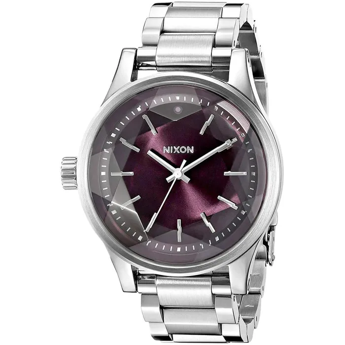 Nixon Nixon Womens Quartz Watch Facet 38 Purple Dial Stainless Steel Bracelet A4092157 Bracelets Nixon Nixon Womens Quartz Watch Facet 38 Purple Dial Stainless Steel Bracelet A4092157 Bracelets