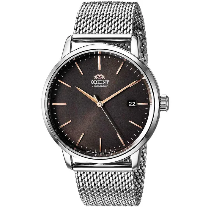 ORIENT Bracelets Orient Mens Automatic Watch Maestro Brown Dial Mesh Bracelet RAAC0E05N10A ORIENT Bracelets Orient Mens Automatic Watch Maestro Brown Dial Mesh Bracelet RAAC0E05N10A