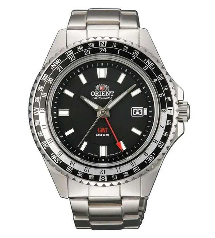 Orient FFE06001B Mens Excursionist Black Dial Stainless Steel Automatic Watch Orient Bracelets Orient FFE06001B Mens Excursionist Black Dial Stainless Steel Automatic Watch Orient Bracelets