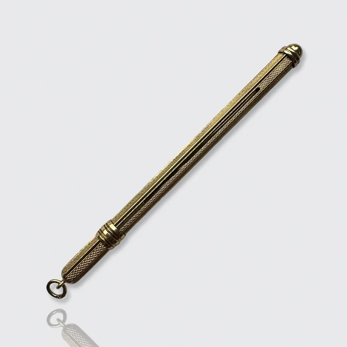 PreStyled Sets 21stfinds Vintage 18k Gold Champagne Stirrer Pendant