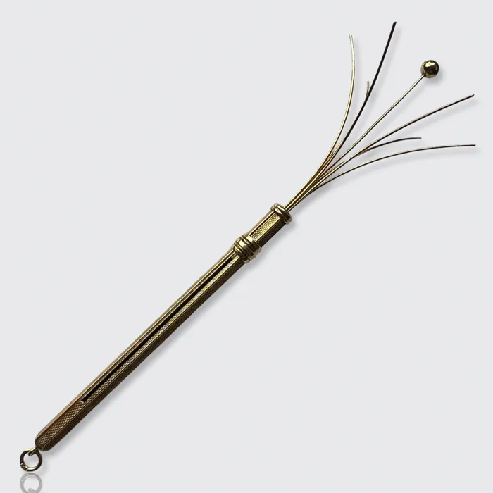 PreStyled Sets 21stfinds Vintage 18k Gold Champagne Stirrer Pendant