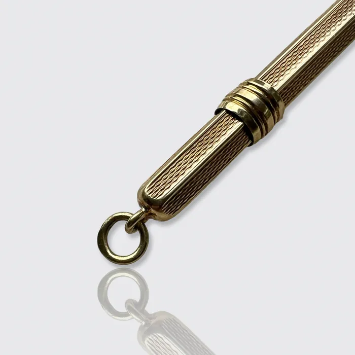 PreStyled Sets 21stfinds Vintage 18k Gold Champagne Stirrer Pendant
