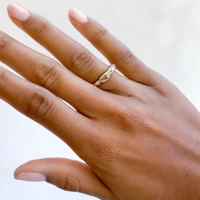 Rebecca Overmann Rings Fancy Purple Diamond Ring