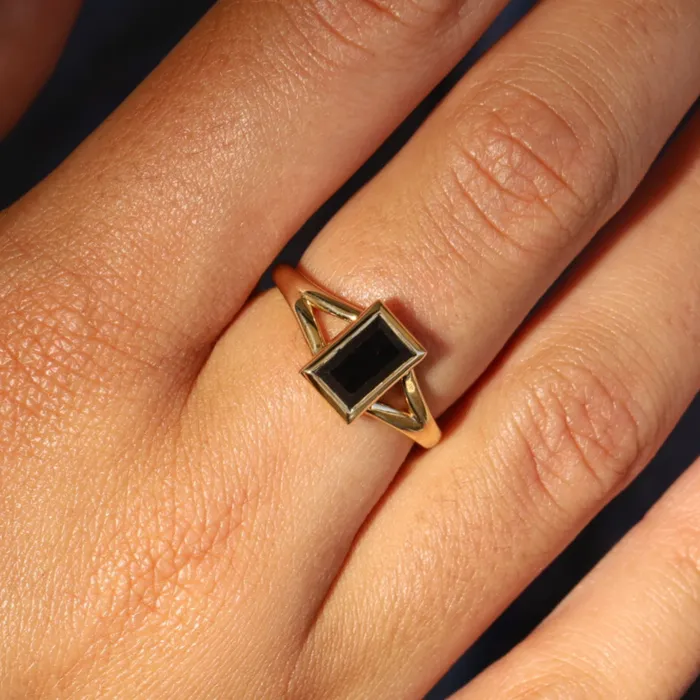 Rings 192ct Black Diamond Colette Ring Marrow Fine Rings 192ct Black Diamond Colette Ring Marrow Fine