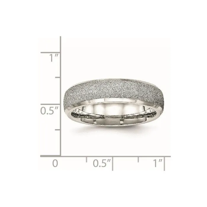 Rings Chisel Stainless Steel Polished Laser Cut Ring Rings Chisel Stainless Steel Polished Laser Cut Ring