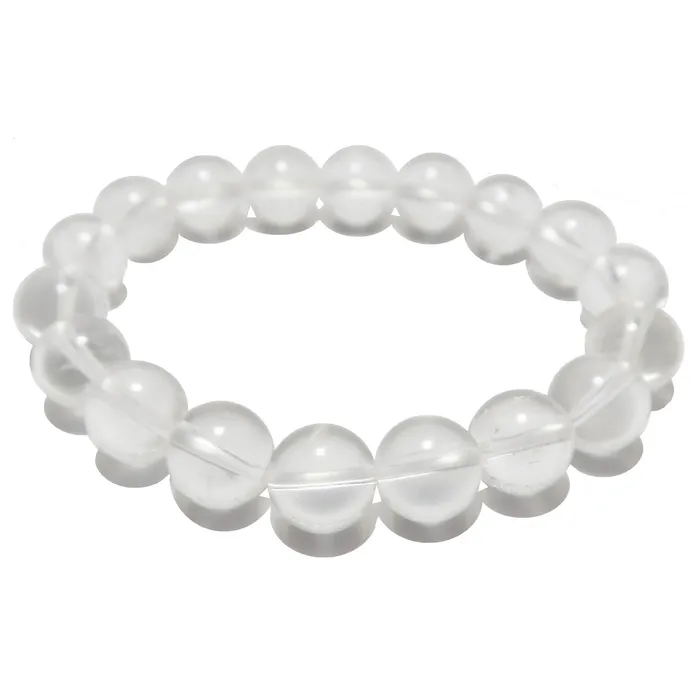 Satin Crystals Bracelets Clear Quartz Bracelet Visions of Brightness