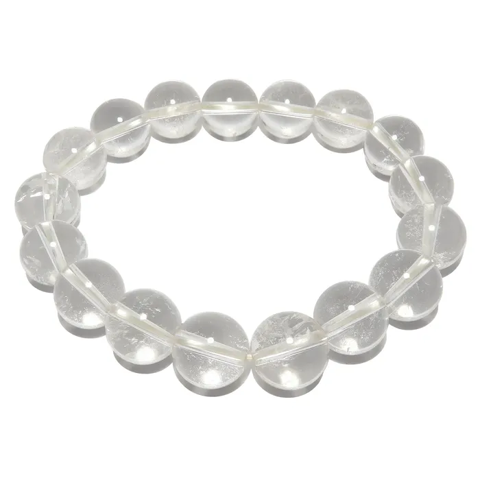 Satin Crystals Bracelets Clear Quartz Bracelet Visions of Brightness