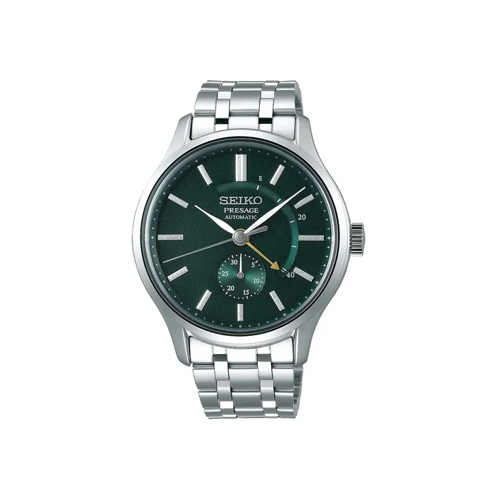 Seiko Mens Watch Presage Automatic Green Dial Stainless Steel Bracelet SSA397J1 SEIKO Bracelets Seiko Mens Watch Presage Automatic Green Dial Stainless Steel Bracelet SSA397J1 SEIKO Bracelets