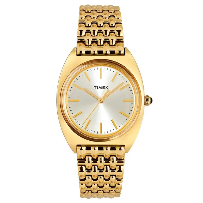 Timex Timex Womens Watch Milano Gold Tone Dial Stainless Steel Bracelet TW2T90400VQ Bracelets Timex Timex Womens Watch Milano Gold Tone Dial Stainless Steel Bracelet TW2T90400VQ Bracelets