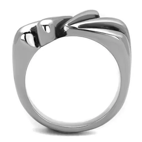 TK1520 High polished no plating Stainless Steel Ring with No Stone Alamode Rings