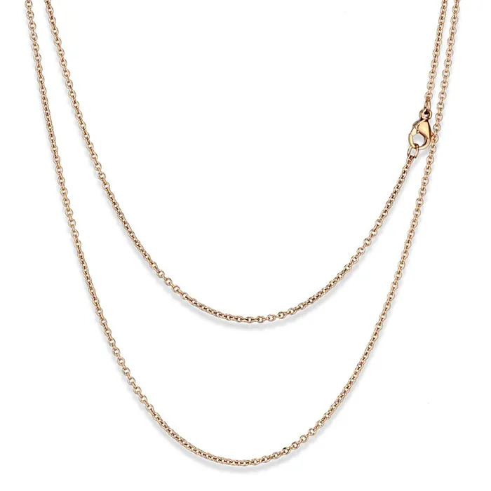 TK2423R IP Rose GoldIon Plating Stainless Steel Chain with No Stone Alamode Bracelets TK2423R IP Rose GoldIon Plating Stainless Steel Chain with No Stone Alamode Bracelets