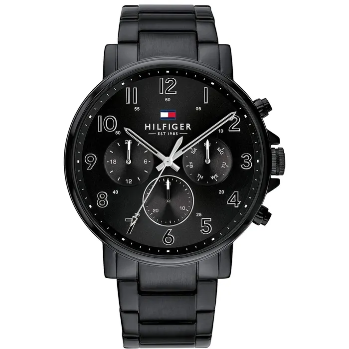 Tommy Hilfiger Mens Watch Daniel DayDate Black Dial Bracelet Quartz 1710383 Tommy Hilfiger Bracelets Tommy Hilfiger Mens Watch Daniel DayDate Black Dial Bracelet Quartz 1710383 Tommy Hilfiger Bracelets