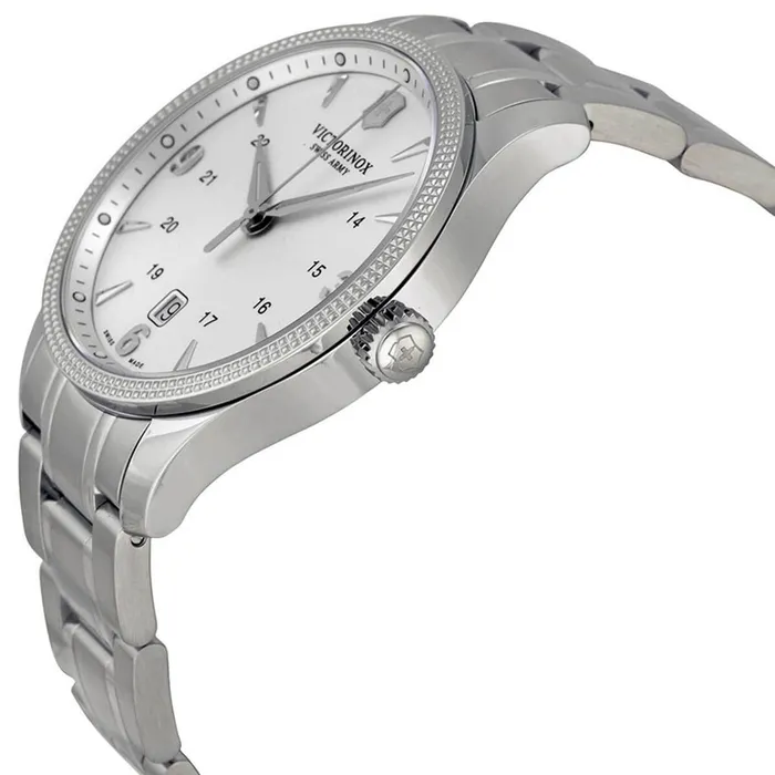 Victorinox Swiss Army Bracelets Victorinox Swiss Army Mens Quartz Watch Alliance Silver Tone Dial Bracelet 241712 Victorinox Swiss Army Bracelets Victorinox Swiss Army Mens Quartz Watch Alliance Silver Tone Dial Bracelet 241712