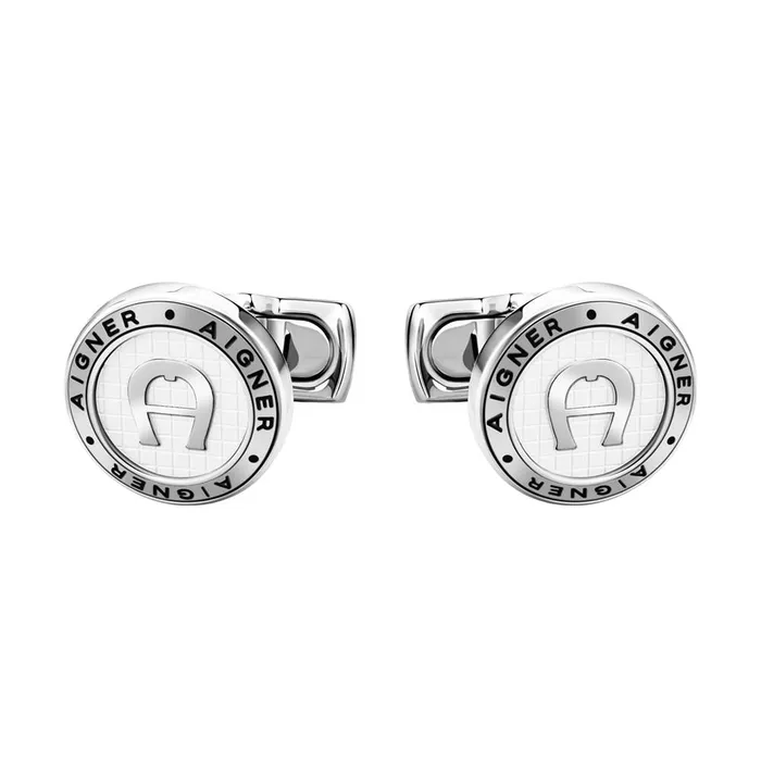Aigner Bracelets Aigner Cufflink Stainless Steel Checkrd A Logo Mid Aignerner Wrtng Sides Aigner Bracelets Aigner Cufflink Stainless Steel Checkrd A Logo Mid Aignerner Wrtng Sides