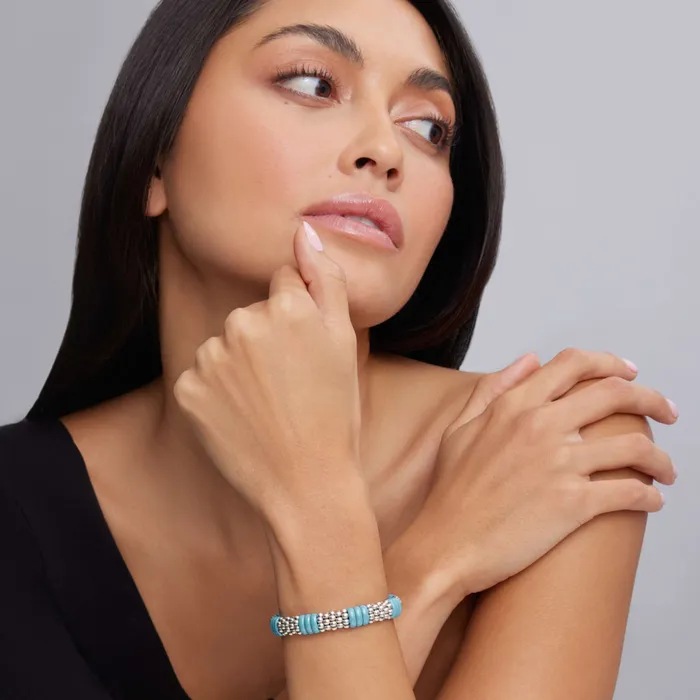 Blue Caviar Blue Ceramic Caviar Beaded Bracelet 9mm Lagos Bracelets Blue Caviar Blue Ceramic Caviar Beaded Bracelet 9mm Lagos Bracelets