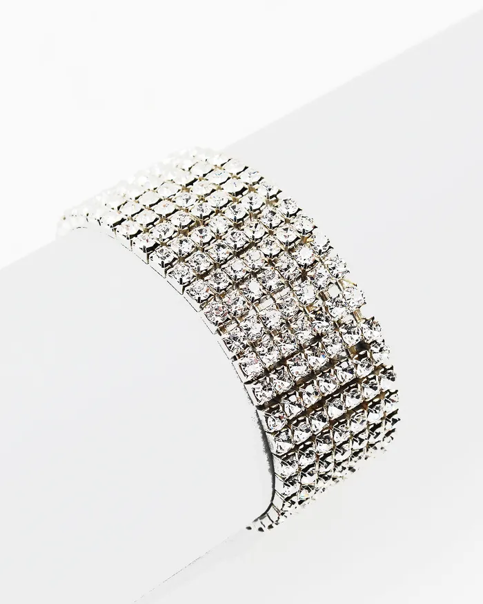 Bracelets 11292023 Rhinestone Stretch Bracelet