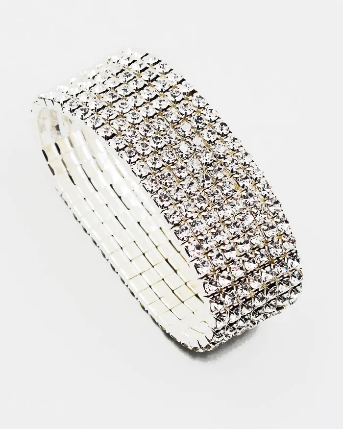 Bracelets 11292023 Rhinestone Stretch Bracelet Bracelets 11292023 Rhinestone Stretch Bracelet