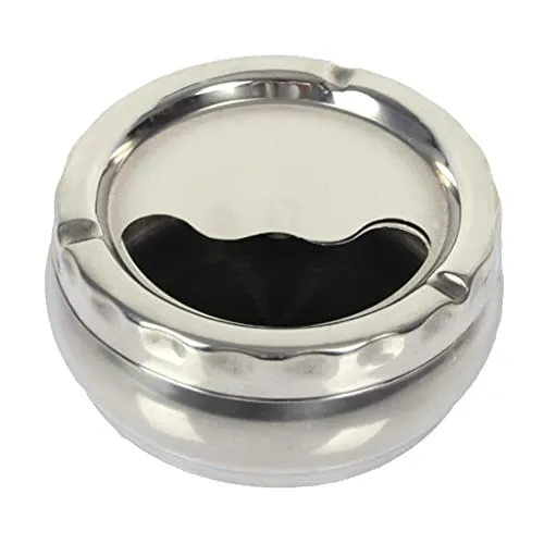 Bracelets Dropshipped via Social Commerce Network VMS INDIA Stainless Steel Ashtray Holder with Rotatable Lid 12cm Diameter Bracelets Dropshipped via Social Commerce Network VMS INDIA Stainless Steel Ashtray Holder with Rotatable Lid 12cm Diameter