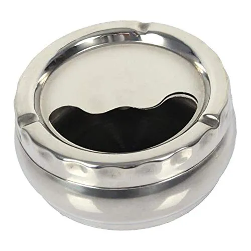 Bracelets Dropshipped via Social Commerce Network VMS INDIA Stainless Steel Ashtray Holder with Rotatable Lid 12cm Diameter Bracelets Dropshipped via Social Commerce Network VMS INDIA Stainless Steel Ashtray Holder with Rotatable Lid 12cm Diameter