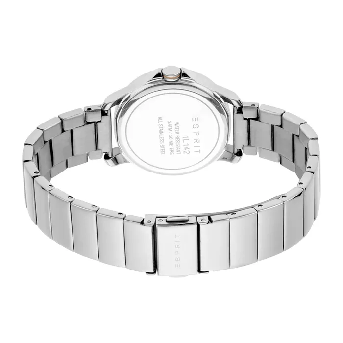Bracelets Esprit Esprit Ladies Watch Silver Color Stainless Steel White Dial With Stone Bracelets Esprit Esprit Ladies Watch Silver Color Stainless Steel White Dial With Stone