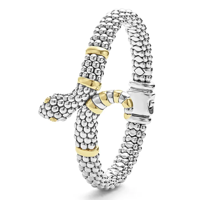 Bracelets LAGOS Rare Wonders TwoTone Snake Rope Bracelet Bracelets LAGOS Rare Wonders TwoTone Snake Rope Bracelet