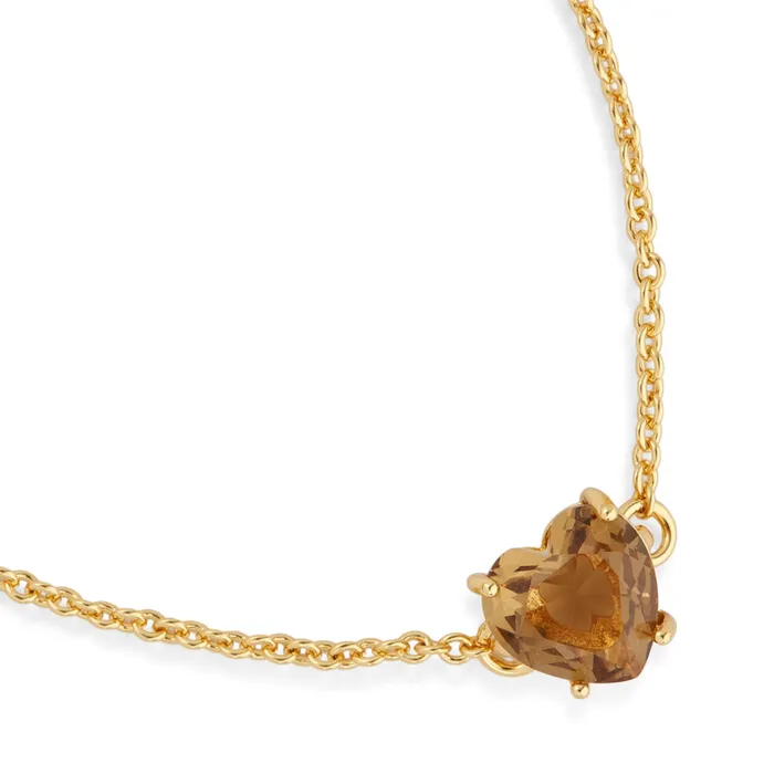 Bracelets Les Nereides Golden Brown Diamantine Fine Heart Bracelet Les Nereides Bracelets Les Nereides Golden Brown Diamantine Fine Heart Bracelet Les Nereides