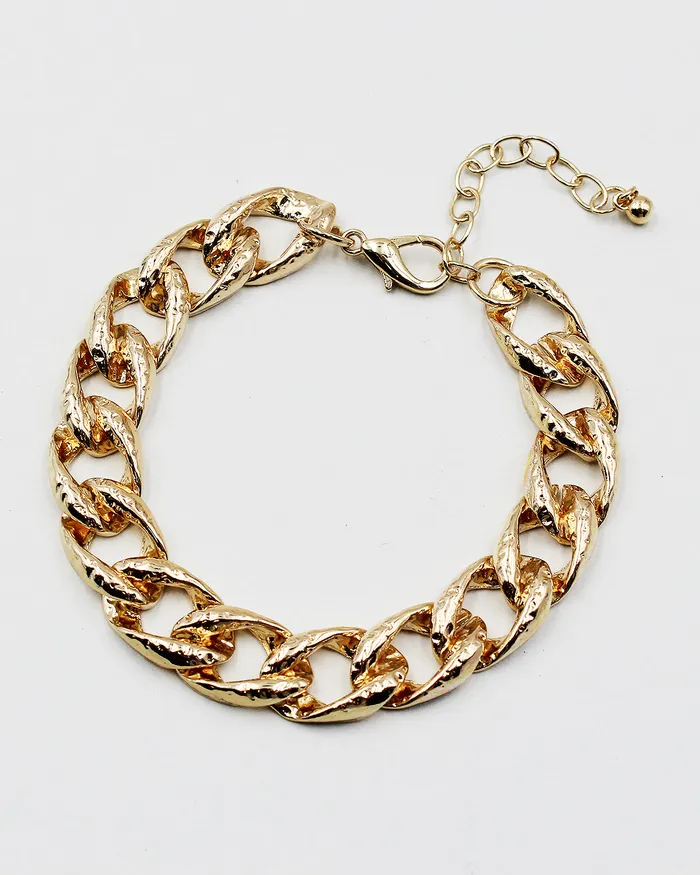 check052022 Bracelets Gold Metal Chain Bracelet