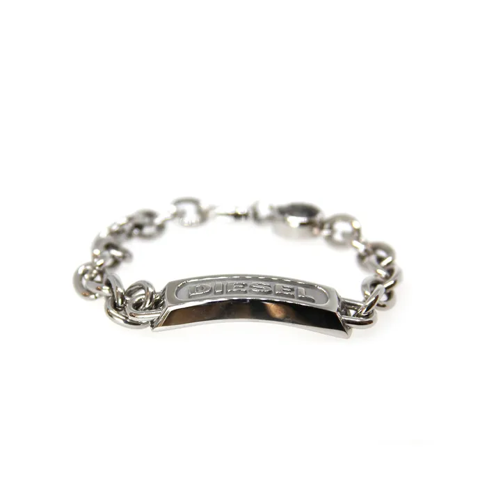 Diesel Mens Bracelet Base Metal With Brand Name Diesel Bracelets