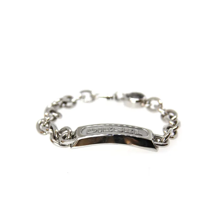 Diesel Mens Bracelet Base Metal With Brand Name Diesel Bracelets Diesel Mens Bracelet Base Metal With Brand Name Diesel Bracelets